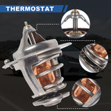 JDMSPEED Water Pump W/ Thermostat Set 251002E272 255002E272 Fits Hyundai Kia Hybrid NEW
