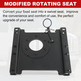 JDMSPEED Seat Swivel Base Bracket Left Driver Side For Ford Econoline E150 E250 E350 E450