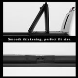 JDMSPEED 5.7ft Lock Hard Tri-Fold Tonneau Cover For 2009-2024 Ram 1500 2500 3500 5.7ft