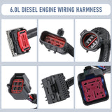 JDMSPEED Harness For 05-07 Super Duty Ford Engine Wiring 6.0L 11/4/2004 and Later BUILD