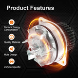 JDMSPEED Water Pump For 2002-2019 Altima Frontier Maxima Pathfinder Infiniti 3.5L 4.0