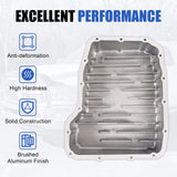 JDMSPEED NEW Aluminum 68RFE Transmission Pan Deep For Ram 6.7 Cummins Diesel 2007-2025