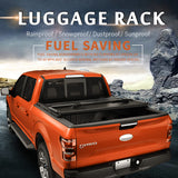 JDMSPEED 8FT Long Bed Hard 3-fold Tonneau Cover For 99-16 Ford F250 350 F550 Super Duty