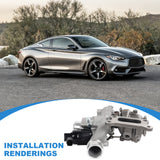 JDMSPEED Driver's Side Turbocharger NEW For INFINITI Q50 Q60 3.0L VR30DDTT 14411-5CA3D