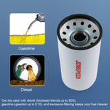 JDMSPEED Fill-Rite F1810PM0 18 GPM 1-12UN 50PSI 10 Micron Particulate Spin On Fuel Filter