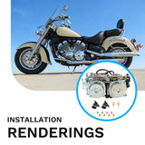 JDMSPEED Carburetor 5BN-14900-01-00 For Yamaha V-Star 650 Classic Custom Silverado XVS650