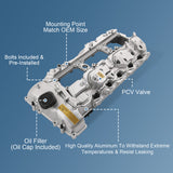JDMSPEED Upgrade Valve Cover Aluminum For BMW N55 640i 740i 135i 335i 535i 11127570292