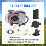 JDMSPEED Carburetor Kit For Arctic Cat 250 2002-2005 Arctic Cat 300 2001-2005 Carb