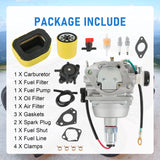 JDMSPEED Carburetor with Filters Spark Plugs Kit Fit Kohler Courage Engines SV710-SV840