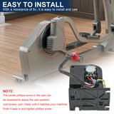 JDMSPEED Black Resistance Motor Brake Tension NordicTrack Reebok Proform Epic 193223