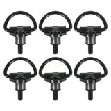 JDMSPEED For Ford Transit 150 250 350 Van 2015-2023 Black Cargo D-Hooks 3 Pair/Set of 6