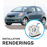 JDMSPEED Throttle Body 22030-0M010 Fits Toyota Yaris 1.5L L4 2007-2012 22030-21030 TB1116