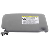 JDMSPEED Sun Visor Sunshade Without Sunroof Gray Drivers Side Fits Toyota Camry 2007-2011