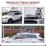 JDMSPEED 2x Top Roof Rack Cross Bar Carrier For 14-19 Nissan Rogue 2.0 2.5 w/ Roof Rails