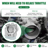 JDMSPEED Throttle Body S20098 For Chevy Cobalt Malibu Pontiac Pursuit Saturn Ion Vue 2.2L