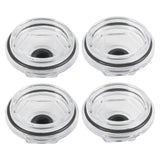 JDMSPEED 4PCS 8K 2-7/8"Oil Bath Caps Trailer Axle Fits Dexter 21-35 LCI 8000# OC-86580-26