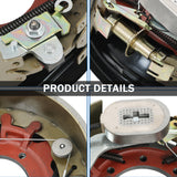 JDMSPEED 12-1/4x5" 12K 15K Electric Backing Plate Trailer Brake For Dexter 5" 23-442
