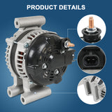 JDMSPEED Alternator Fits Chevrolet Malibu 2013-2019 Blazer Impala Buick Regal GMC 150A CW