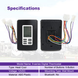 JDMSPEED NEW For Coleman Mach 9- Series Multiple Zone RV Digital Thermostat 9330A3341