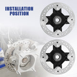 JDMSPEED Pair Front Rear Wheel Hub Rotor For 2014-2022 Polaris RZR XP 1000 RZR S W/ Studs