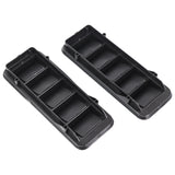 JDMSPEED 2x Back Panel Cab Air Vent Relief Grille For Chevrolet Silverado Sierra 1999-22