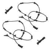 JDMSPEED ABS Front Rear Wheel Speed Sensor Set For Dodge Nitro 2007 2010 2011 3.7L 4.0L