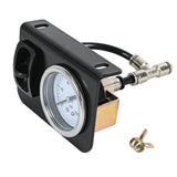 JDMSPEED NEW In Cab Single Air Gauge Control Kit For Air Suspension Kit w/ Paddle Switch