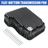 JDMSPEED NEW Aluminum 68RFE Transmission Pan Deep For Ram 6.7 Cummins Diesel 2007-2025