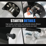 JDMSPEED New Starter 1209817 For CUB CADET KOHLER JOHN DEERE NH TORO 2409803 2409801