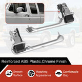 JDMSPEED Outer Door Handle Front Pair NEW For 1980-1996 Bronco 1980 - 1997 Ford Pickup