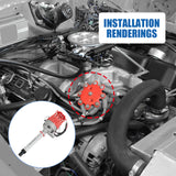 JDMSPEED Ignition Distributor w/ Cap & Rotor for Chevy SBC BBC 283 305 327 454 350 V8 R2R