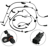 JDMSPEED 4pcs Front Rear Left Right ABS Speed Sensor For Jeep Compase Patriot Caliber FWD