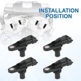 JDMSPEED 4pcs Engine Camshaft Position Sensor For Cadillac Saturn Chevrolet GMC Pontiac