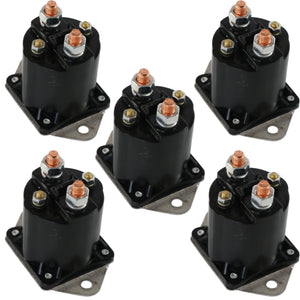 JDMSPEED New 5pcs Club Car DS Golf Cart Part 36V Solenoid (1976-1998) 4 Terminal 8016