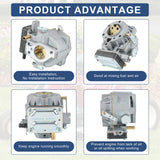 JDMSPEED 693480 Carburetor Fits Briggs & Stratton Replacement 499306 495181 495026 394505