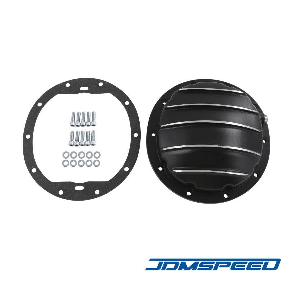 JDMSPEED Black Aluminum GM Differential Cover 8.5" & 8.6" Ring Gear DI ...