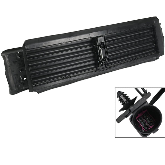 JDMSPEED NEW Front Lower Radiator Active Air Grille Shutter Black For VW Jetta 2015-2018