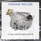JDMSPEED Power Take Off PTO Assembly For Ford Explorer Flex 2016-2019 Taurus Lincoln MKS