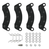 JDMSPEED NEW 4Pcs Trailer Axle Disc Brake Pad 10k 12k Kit K71-180-00 For Dexter Pad Set