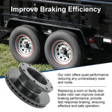 JDMSPEED 10K 12K Dexter Disc Brake Rotor For Dexter Disc Brake Trailer Axles 070-006-01