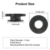 JDMSPEED 10K 12K Dexter Disc Brake Rotor For Dexter Disc Brake Trailer Axles 070-006-01