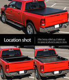 JDMSPEED Lock & Soft Roll Up Tonneau Cover For 04-14 Ford F-150 With 6.5ft / 78 inch Bed