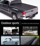 JDMSPEED Lock & Soft Roll Up Tonneau Cover For 04-14 Ford F-150 With 6.5ft / 78 inch Bed