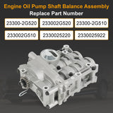 JDMSPEED Engine Oil Pump For Kia Optima Sorento 2012-15 Hyundai Sonata 09-2015 2.0L 2.4L