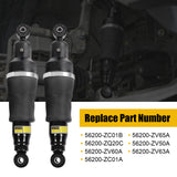 JDMSPEED 2× Rear Air Shock Absorber For Infiniti QX56 2004-10 5.6L Nissan Armada 2005-15