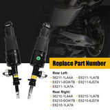 JDMSPEED 2X Rear Hydraulic Air Suspension Shock Struts For 2011-2021 Infiniti QX56 QX80