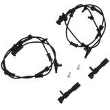 JDMSPEED ABS Front Rear Wheel Speed Sensor Set For Dodge Nitro 2007 2010 2011 3.7L 4.0L