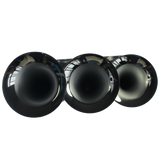 JDMSPEED CHROME LOUD 152DB 3 TRIPLE TRUMPET TRAIN AIR HORN METAL TRUCK/BOAT 12V or 24V