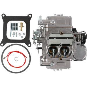 JDMSPEED New 4 Barrel Fit Holley Model Carburetor 600CFM Street Warrior 0-80457S Polished