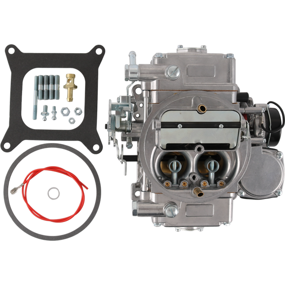 JDMSPEED New 4 Barrel Fit Holley Model Carburetor 600CFM Street Warrior 0-80457S Polished